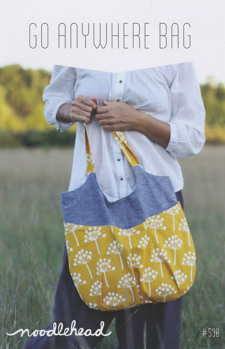 Go Anywhere Bag Pattern | Noodlehead | #NOO530