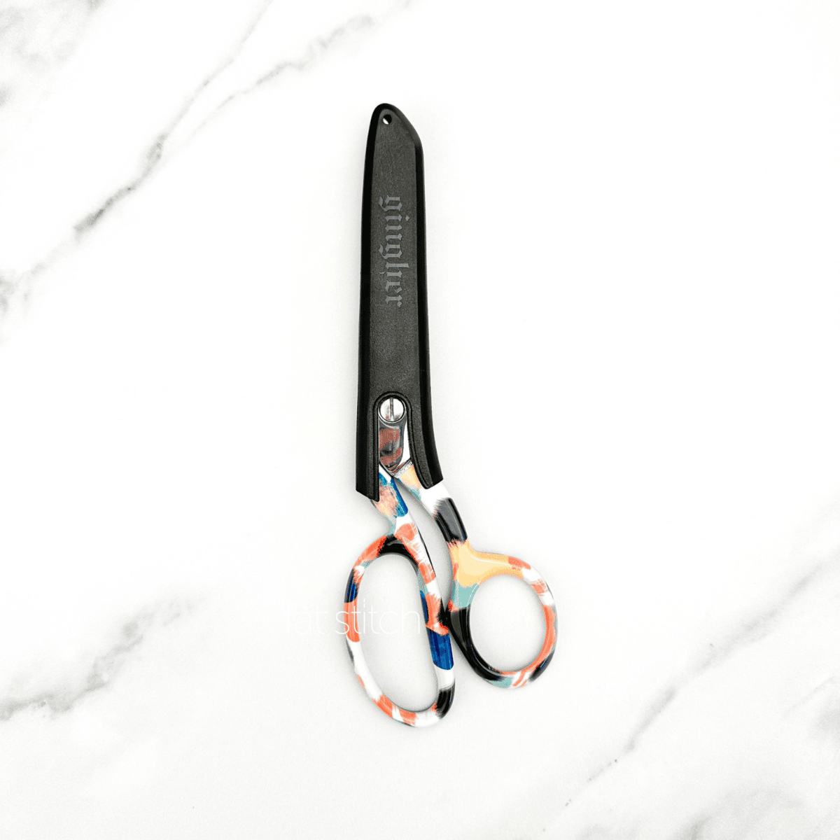 Knife-Edge Dressmaker Shears by Gingher, Limited Edition Designer Series Rynn 8in #220522
