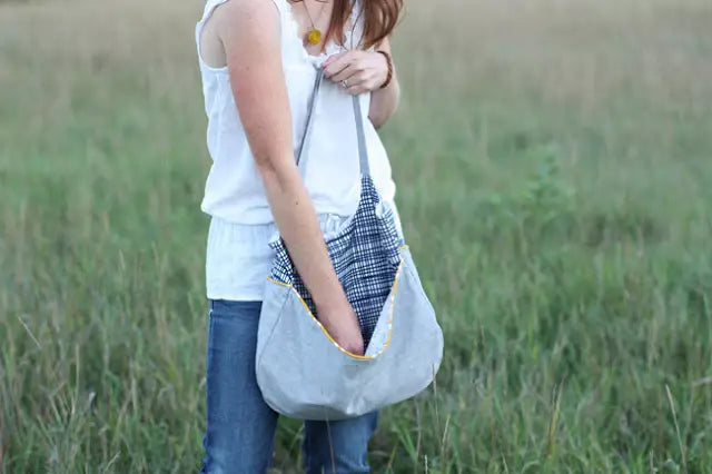 Go Anywhere Bag Pattern | Noodlehead | #NOO530