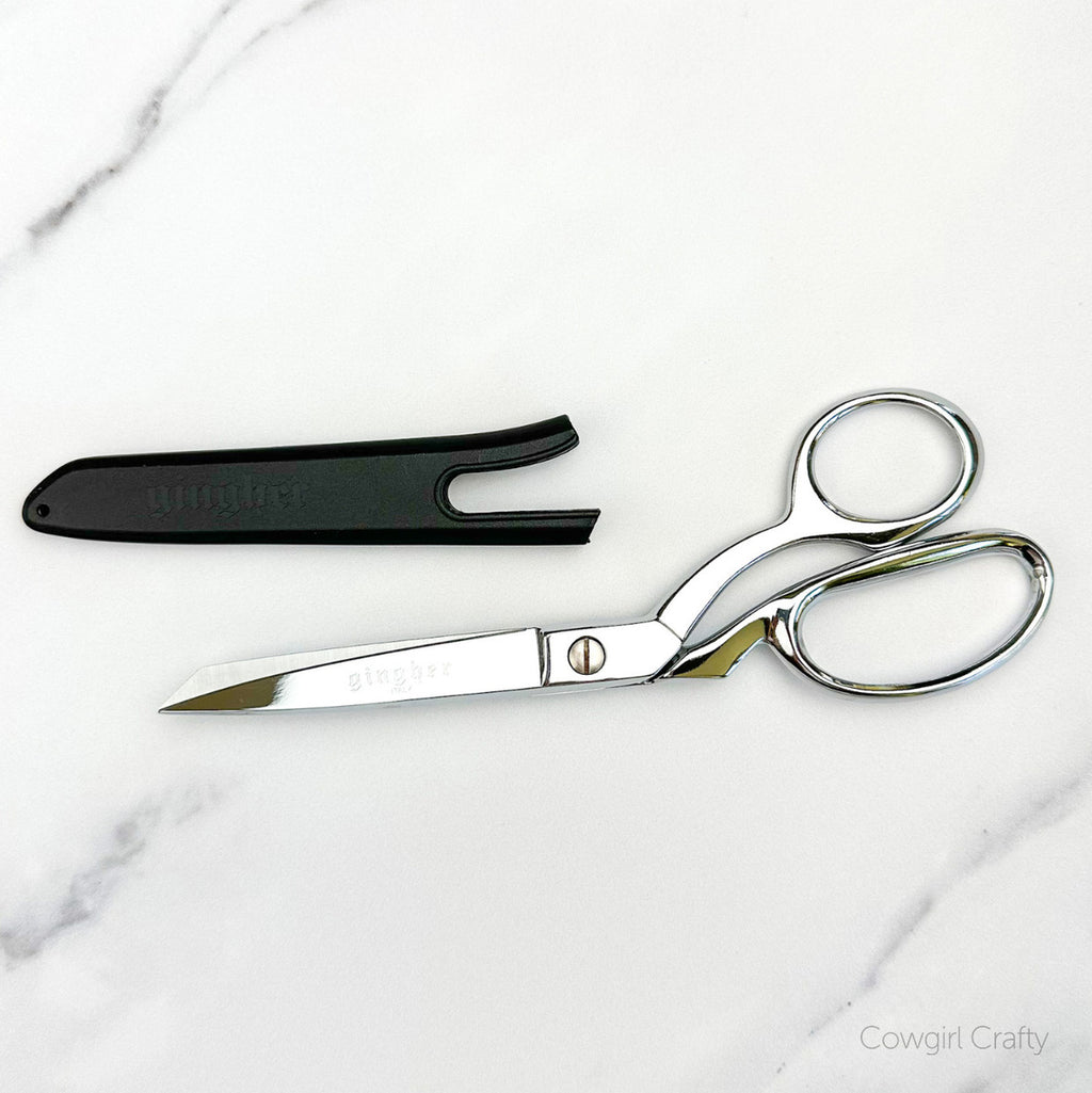 Premium Quality Knife-Edge Dressmaker Shears by Gingher 8in All Metal #220520-1102