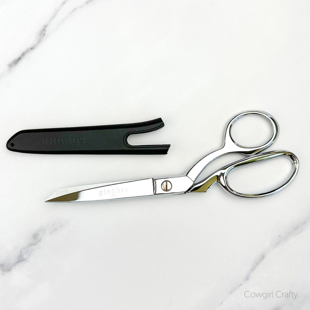 Premium Quality Knife-Edge Dressmaker Shears by Gingher 8in All Metal #220520-1102