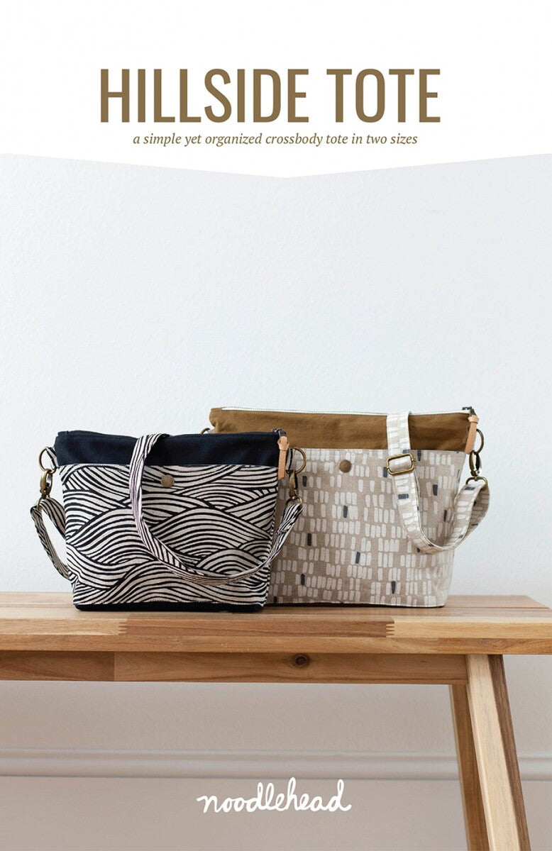Hillside Tote Bag Pattern | Noodlehead | #AG-546