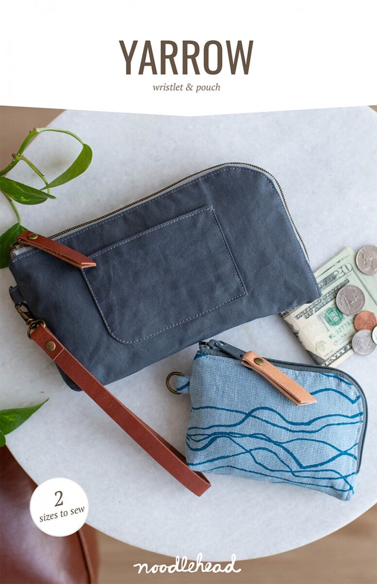 Yarrow Wristlet and Pouch Bag Pattern | Noodlehead | AG-551