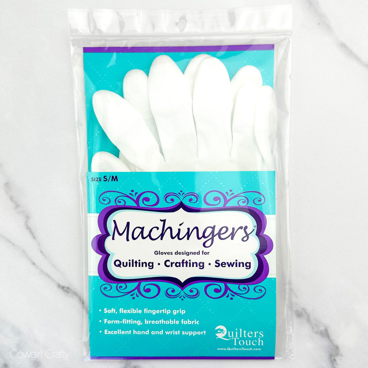 Machingers Quilting Glove Small-Medium for Free Motion Quilting #0209G-S
