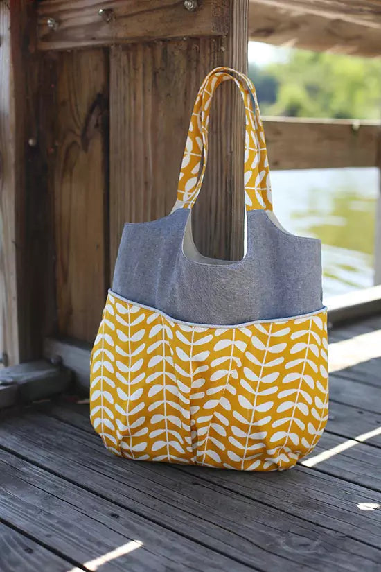 Go Anywhere Bag Pattern | Noodlehead | #NOO530
