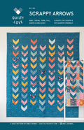 Scrappy Arrows Quilt Pattern | Quilty Love | Emily Dennis | #QLP145