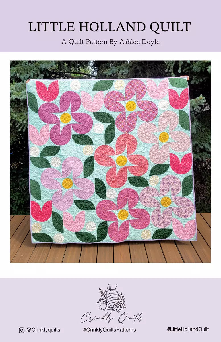 Little Holland Quilt Pattern with Paper Templates