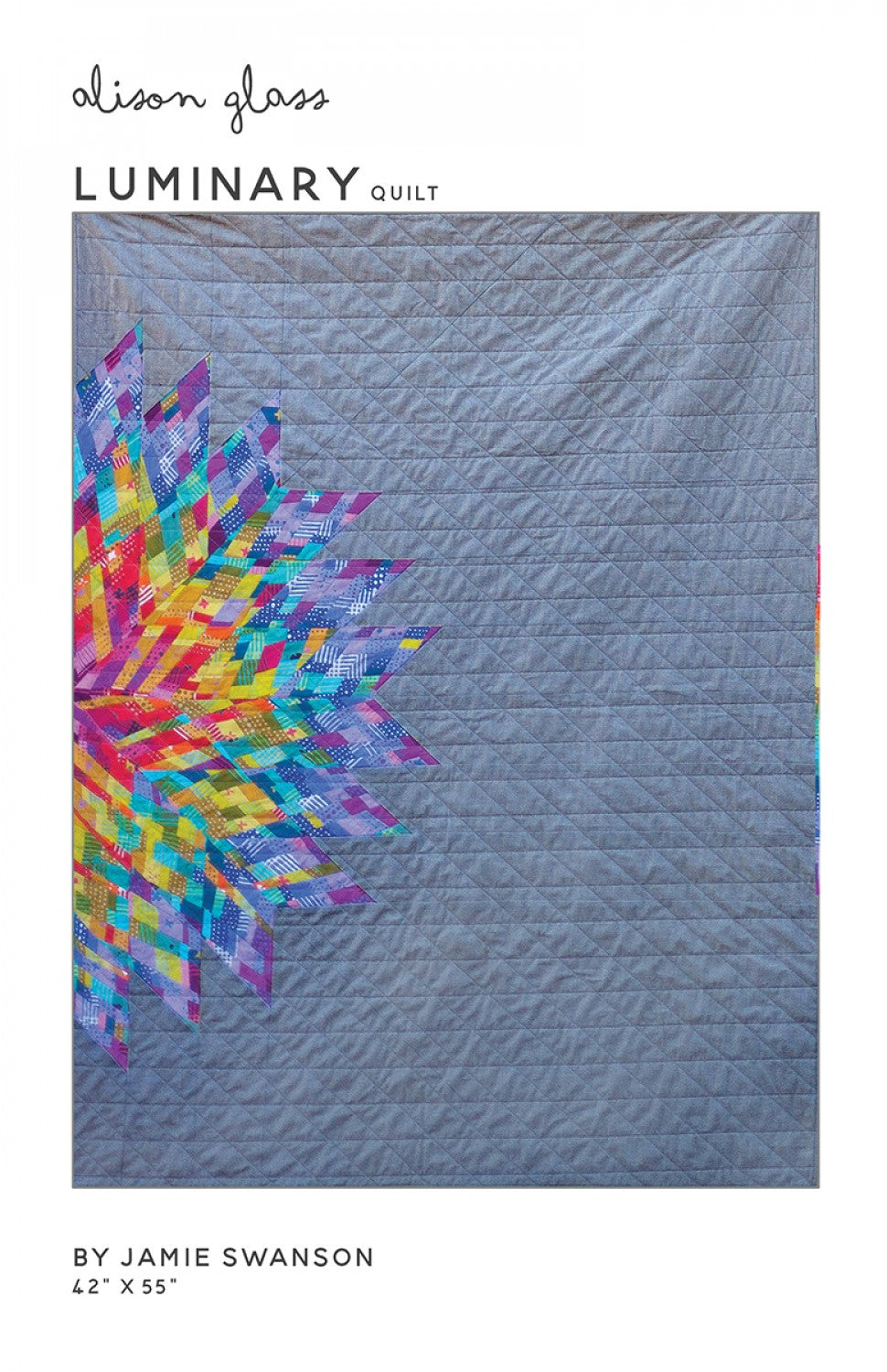 Luminary Quilt Modern Quilting Pattern by Jamie Swanson | Alison Glass | AG125