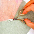 Lion's Tail Embroidery Scissors in Gold by Gingher 3 1/2in #220480