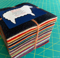 100% Wool Felt Homespun Charm Pack