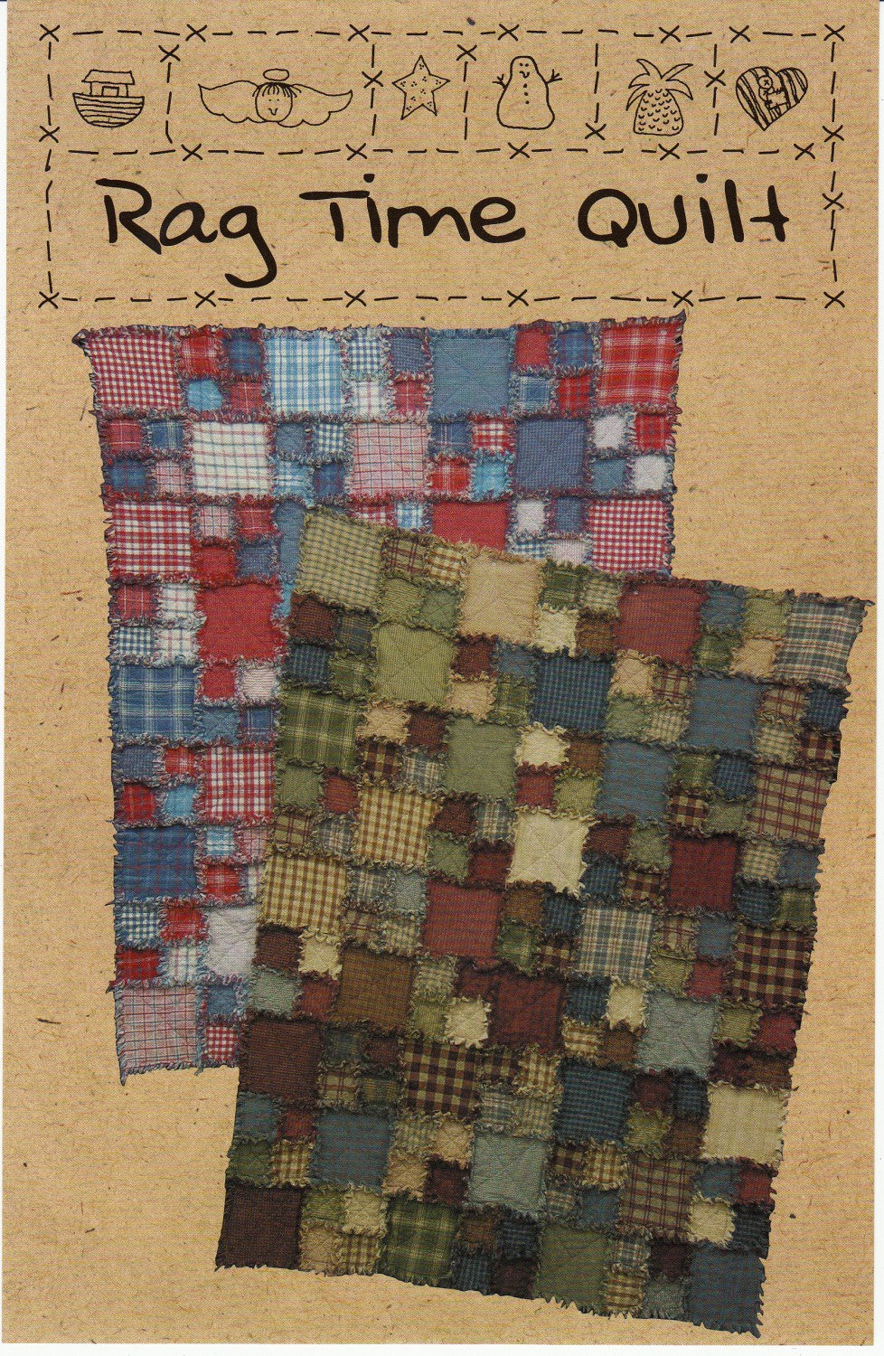 Rag Time Quilt Pattern by Sandy Brawner Quilt Country #SB100