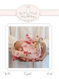 Crystal Dove | Bunny Hill Petite Pattern | Animal Doll Pattern | Annie Sutton | 4” x 6” | #BHD2190