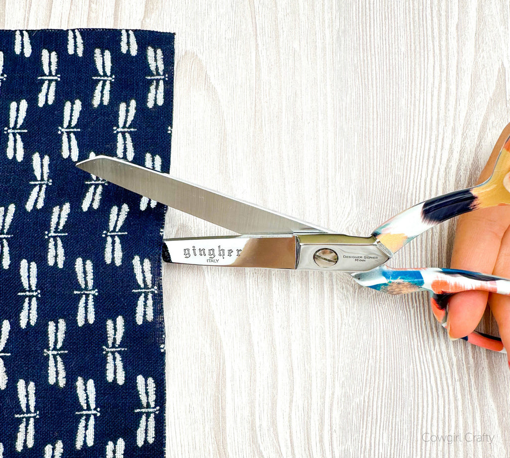 Knife-Edge Dressmaker Shears by Gingher, Limited Edition Designer Series Rynn 8in #220522