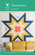 Expanding Stars Quilt Pattern | Quilty Love | #QLP104