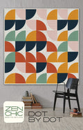Dot By Dot Modern Quilt Pattern | Zen Chic | Brigitte Heitland | #DOQP