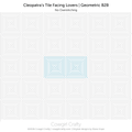 Cleopatra's Tile border-to-border digital longarm quilting pattern by Cowgirl Crafty